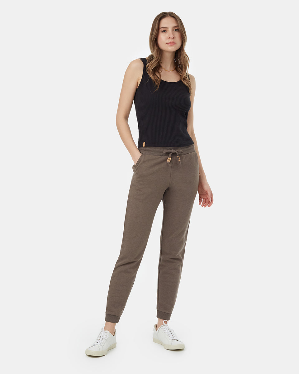 Tentree Women's TreeFleece Bamone Sweatpant - Falcon