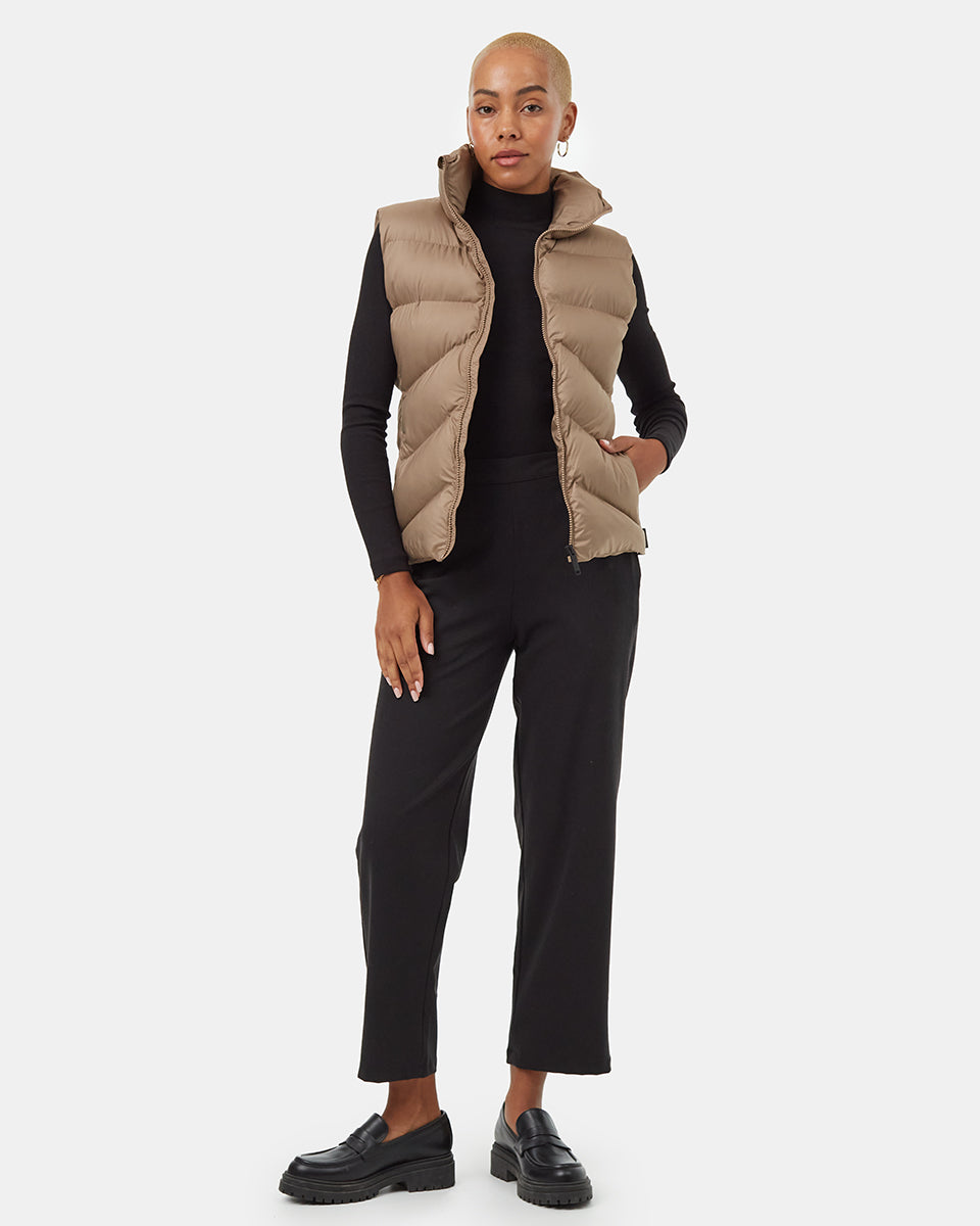 Tentree Women's Boulder Vest - Pine Bark