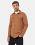 Tentree Men's Quilted Colville Overshirt - Foxtrot Brown Heather
