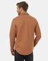 Tentree Men's Quilted Colville Overshirt - Foxtrot Brown Heather