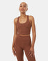 Tentree InMotion Longline Active Bra - Sepia