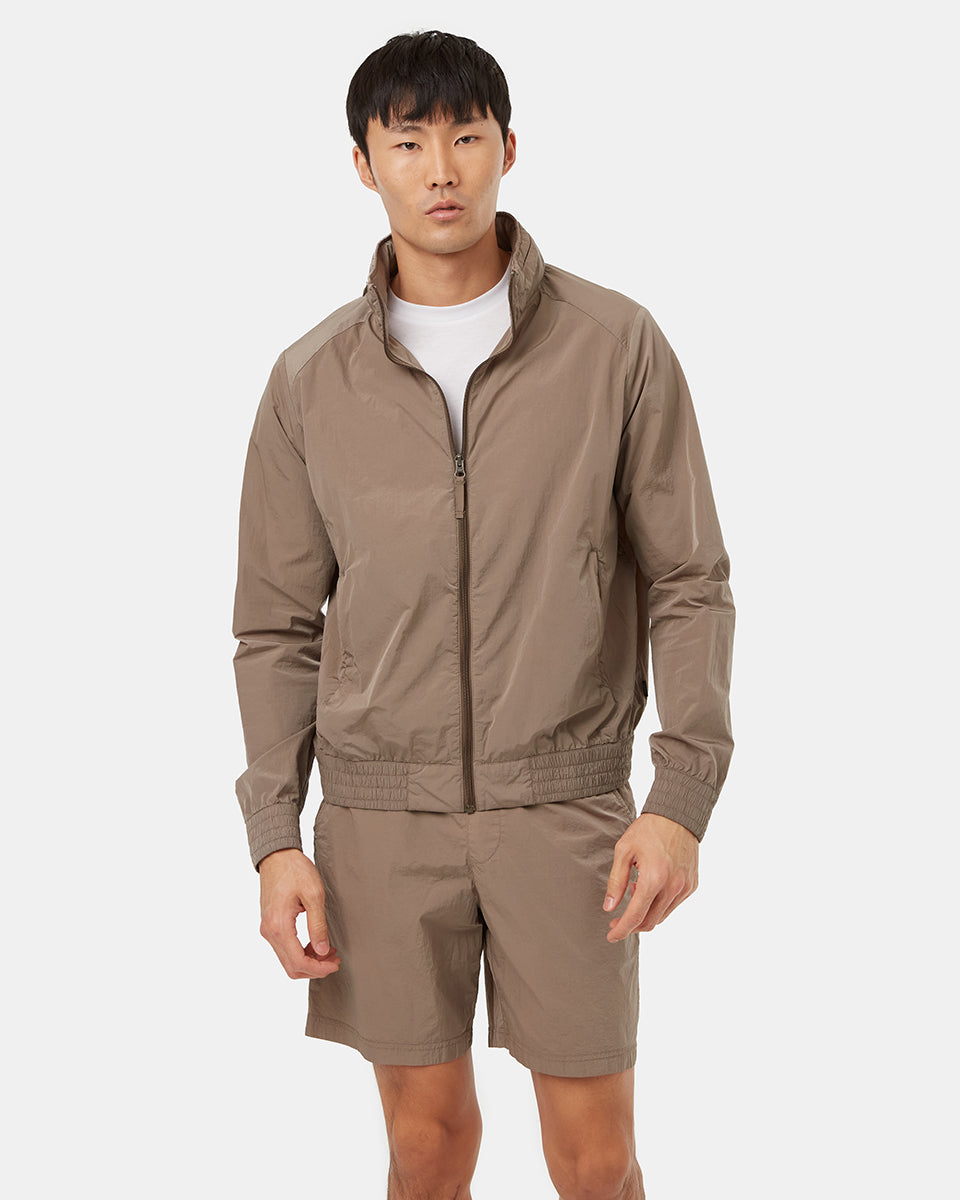 Tentree Men's Nylon Track Jacket - Falcon
