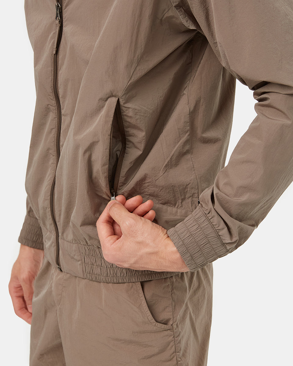 Tentree Men's Nylon Track Jacket - Falcon