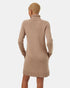 Tentree Women's Highline Turtleneck Dress - Foxtrot Brown