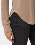 Tentree Women's Highwood Turtleneck - Pine Bark