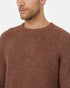 Tentree Men's Highline Wool Crew Sweater - Sepia Twist