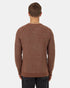 Tentree Men's Highline Wool Crew Sweater - Sepia Twist