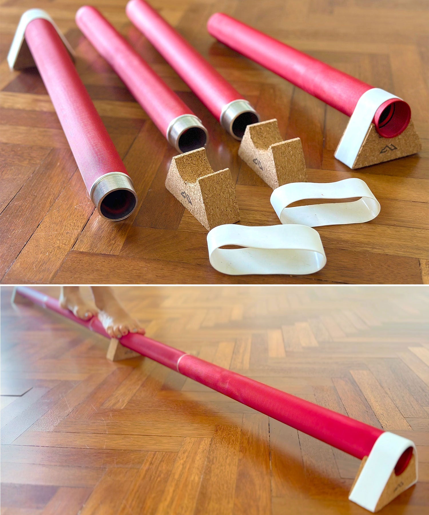 NeuroBeam Modular Barefoot Balance Beam by Muscle Mountain