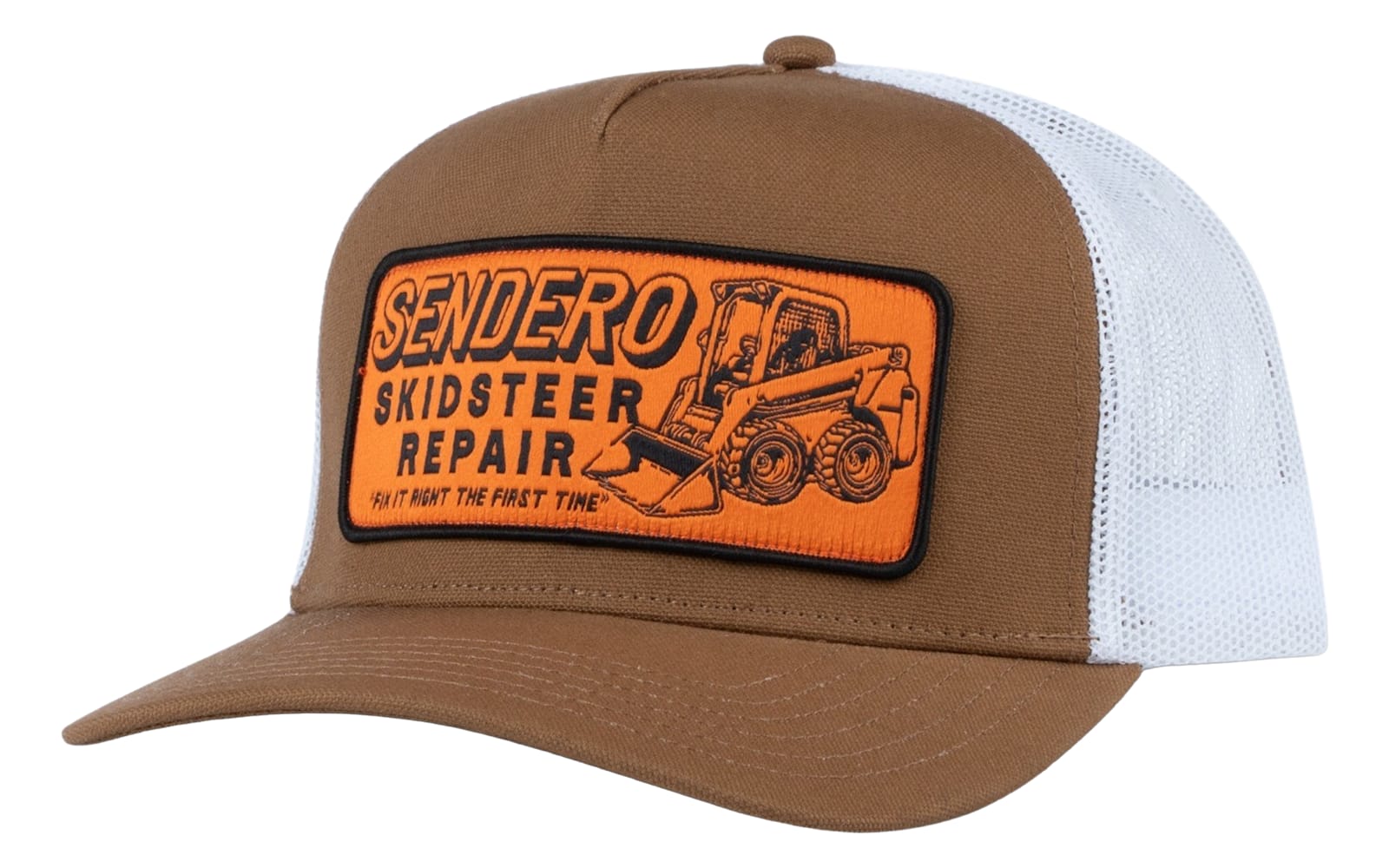 Sendero Skidsteer Repair Hat — Camel / OSFM