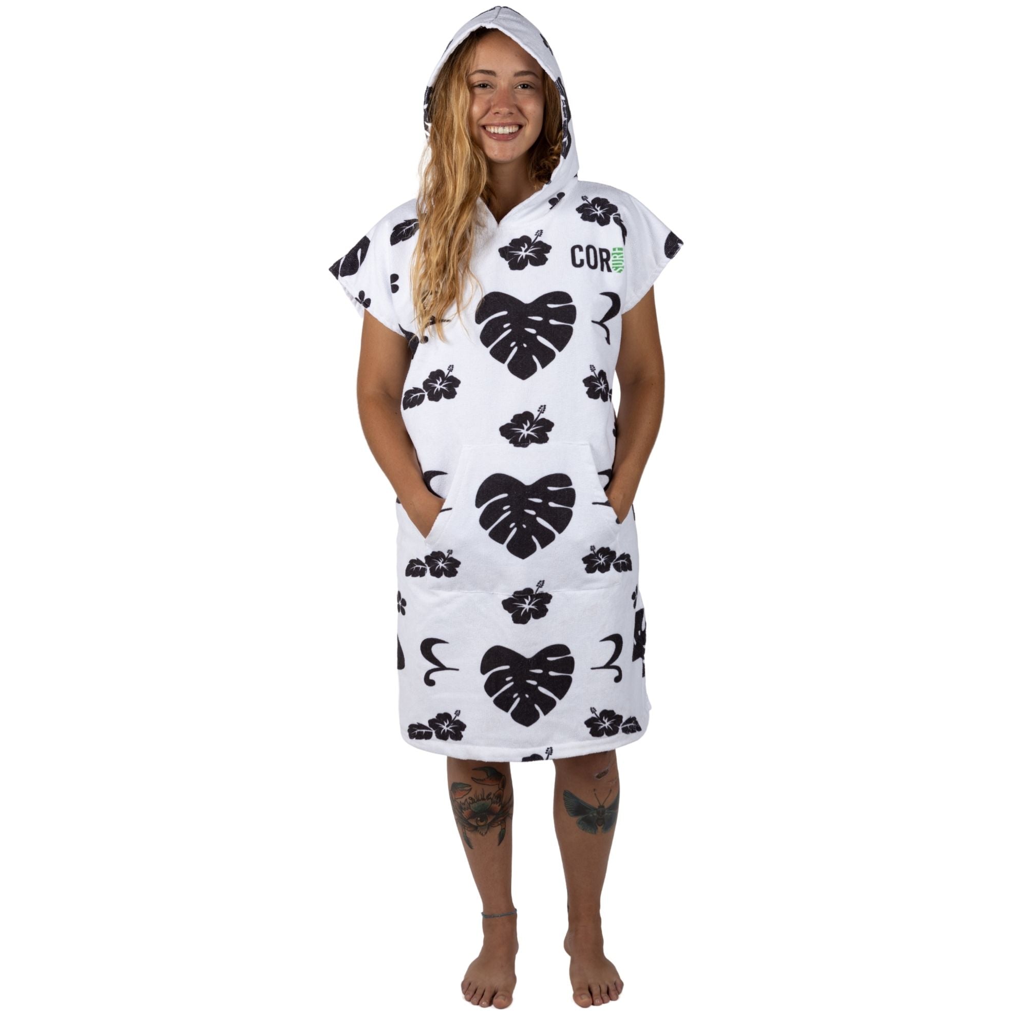 COR Surf Hawaiian Changing Poncho - Medium (Small Adults/Big Kids) — view 3