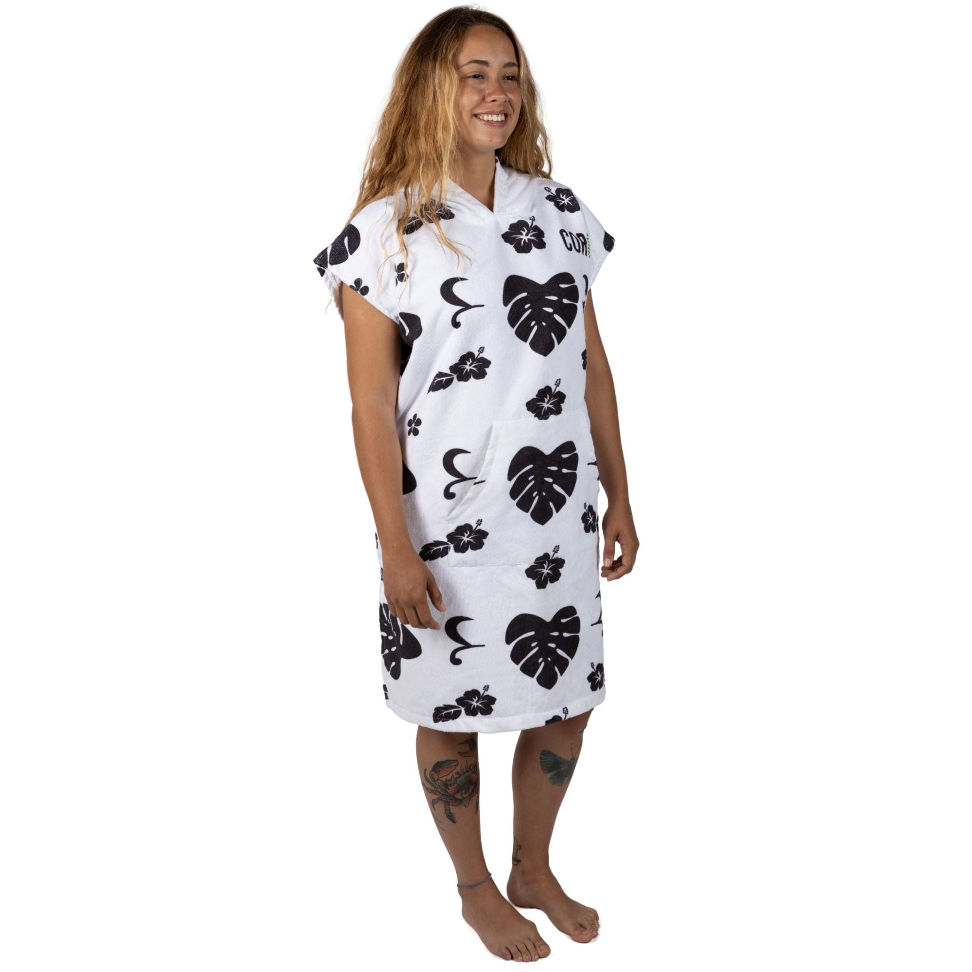 COR Surf Hawaiian Changing Poncho - Medium (Small Adults/Big Kids)