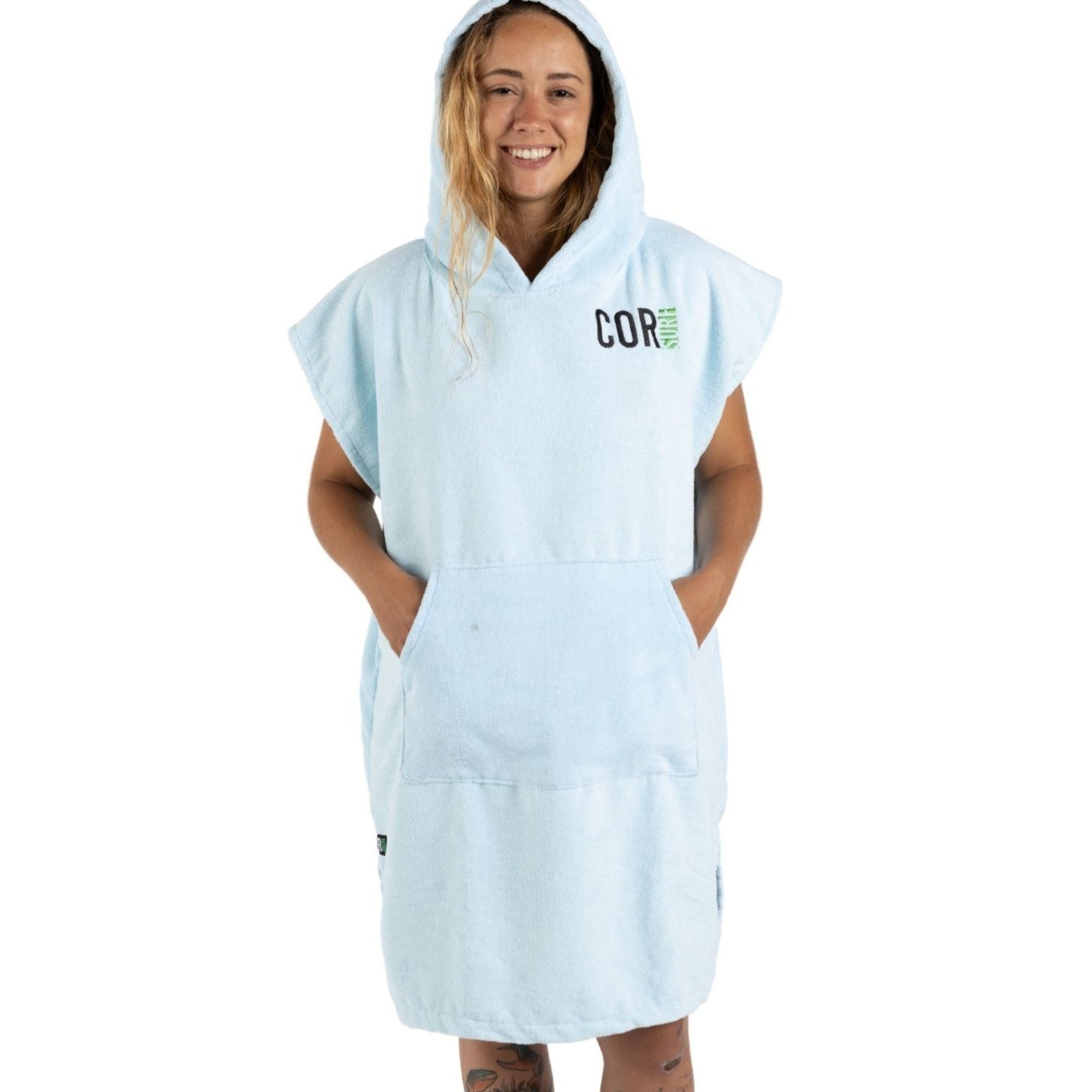 COR Surf Changing Towel Poncho | Solid Colors | Medium and Large — view 7
