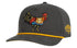 Sendero Yardbird Canvas Cap — Charcoal / OSFM