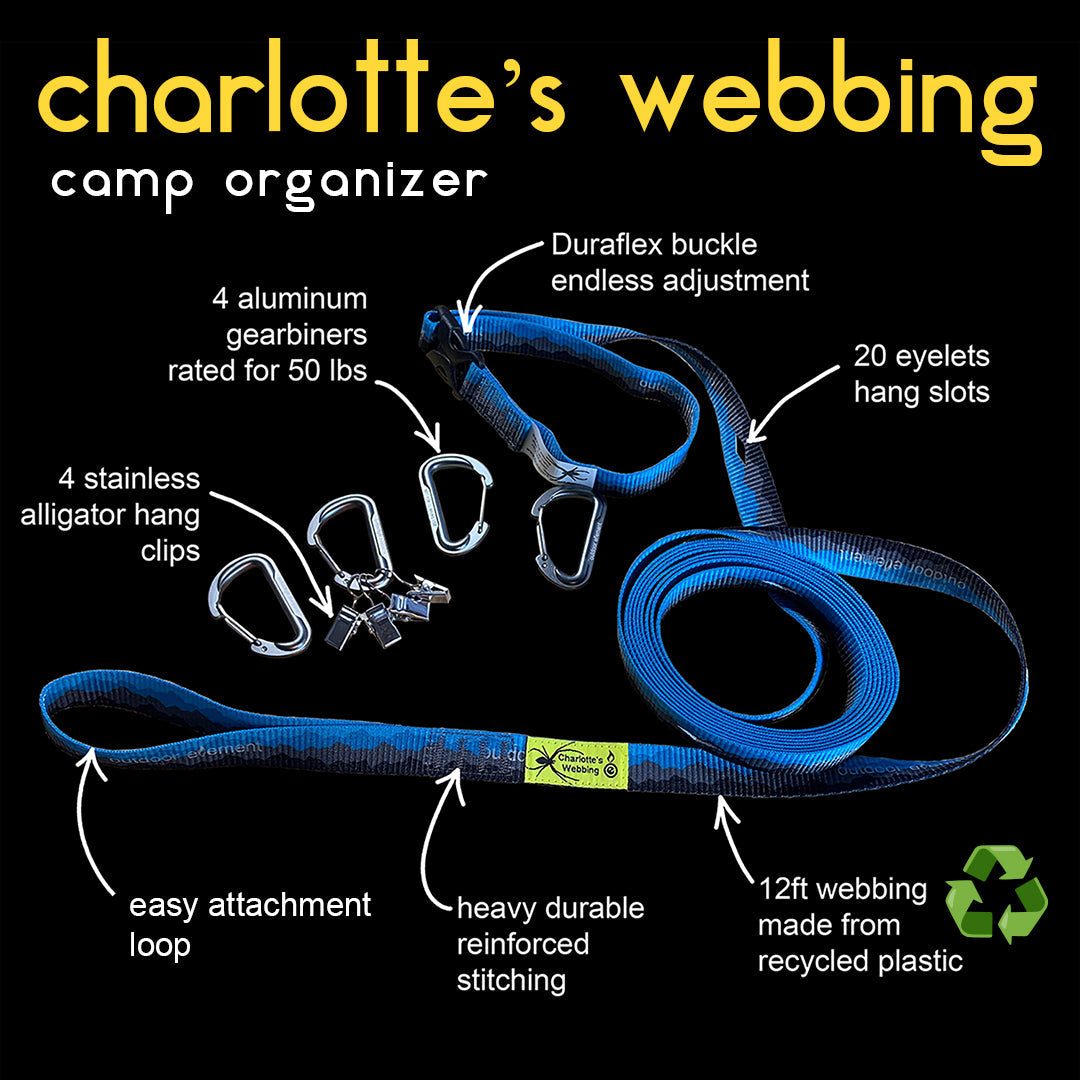 Outdoor Element Charlotte's Webbing Camp Organizer