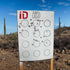 Circle Drill Infinity Target with Stencil - view 3