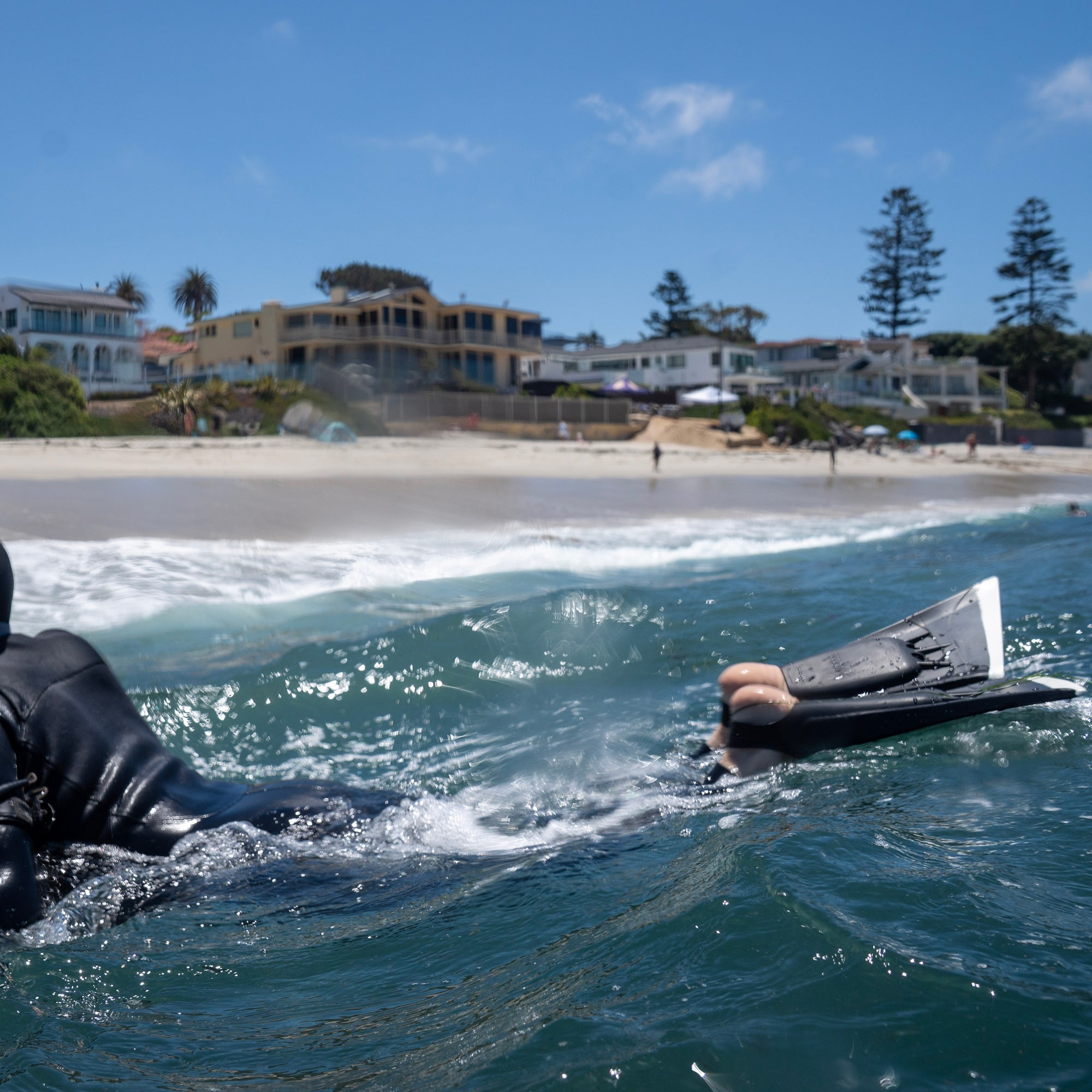 Floating Swim Fins by Ho Stevie!
