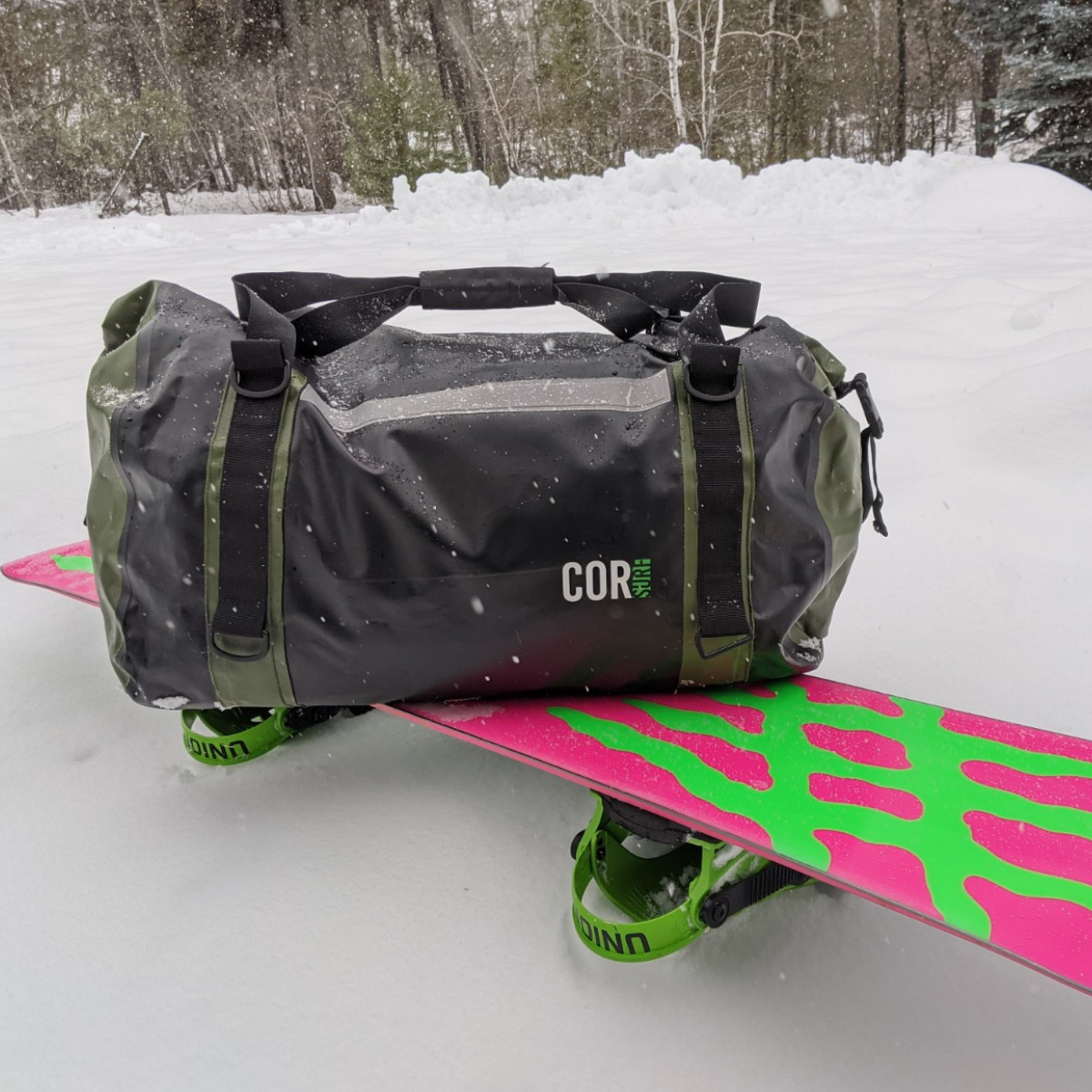 COR Surf Waterproof Roll-Top Dry Duffel Bag (60L) — view 5