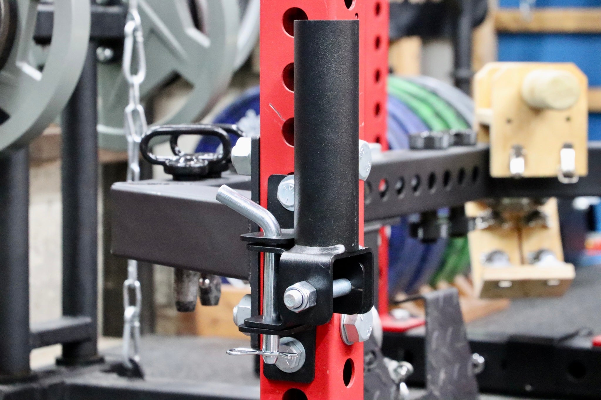 Rack Mounted Landmine Attachment by F and F Steel