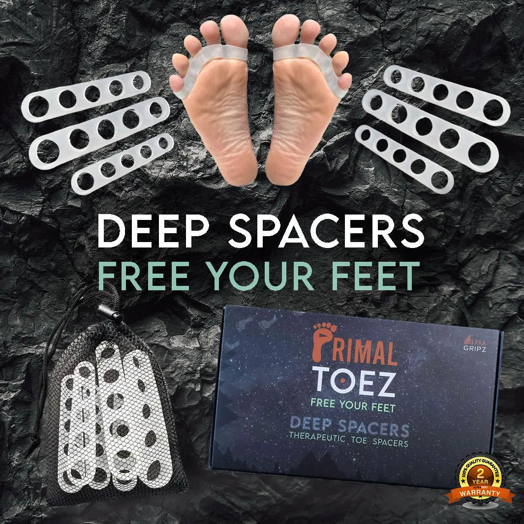 Primal Toez 'Deep Spacers' - Toe Spacers by Alpha Gripz