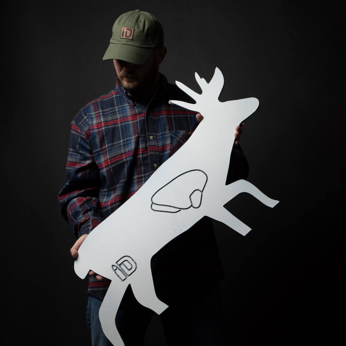 Infinity Targets Deer Silhouette Reusable Target