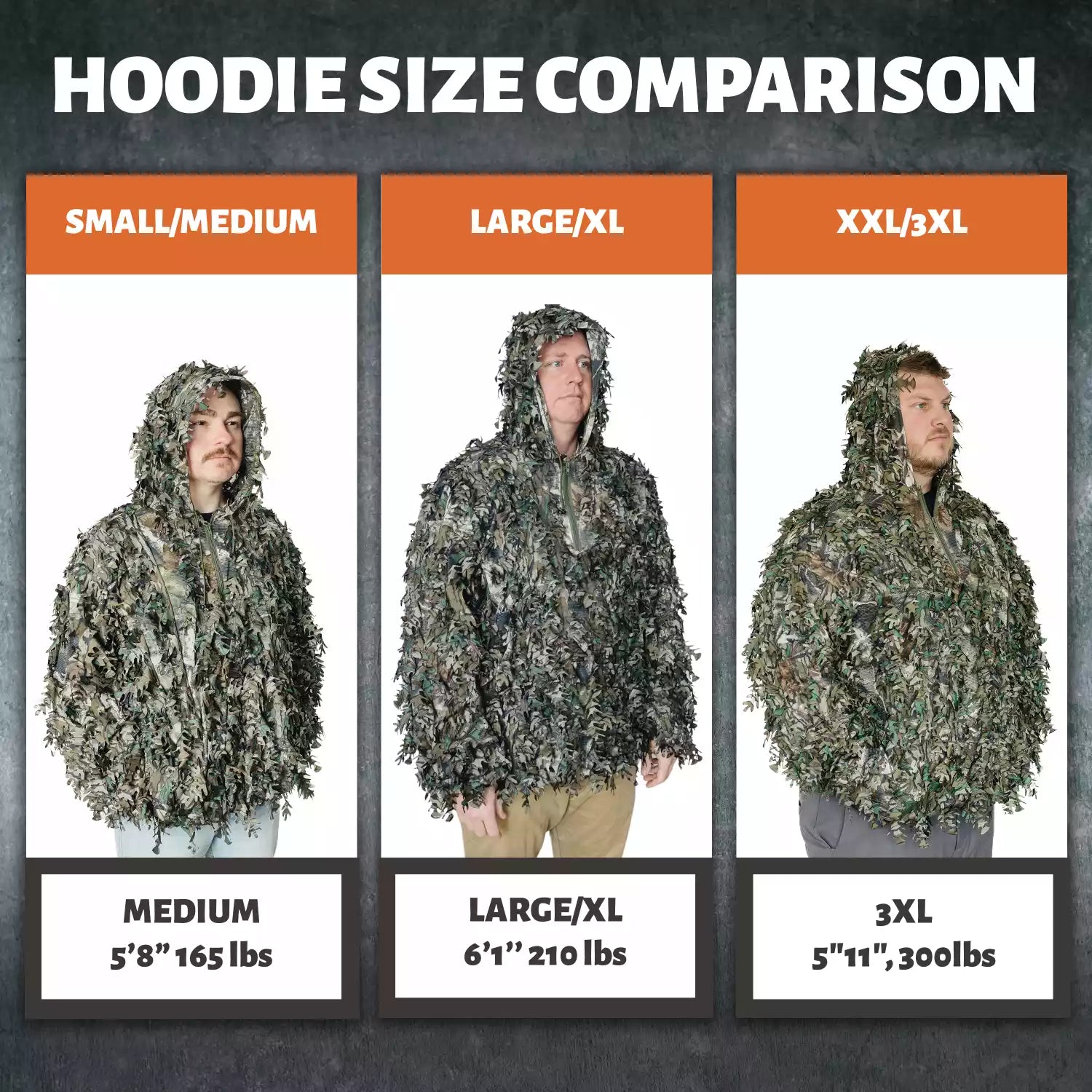 QuikCamo 3D Leafy Ghillie Suit, Top or Hoodie – product view 119