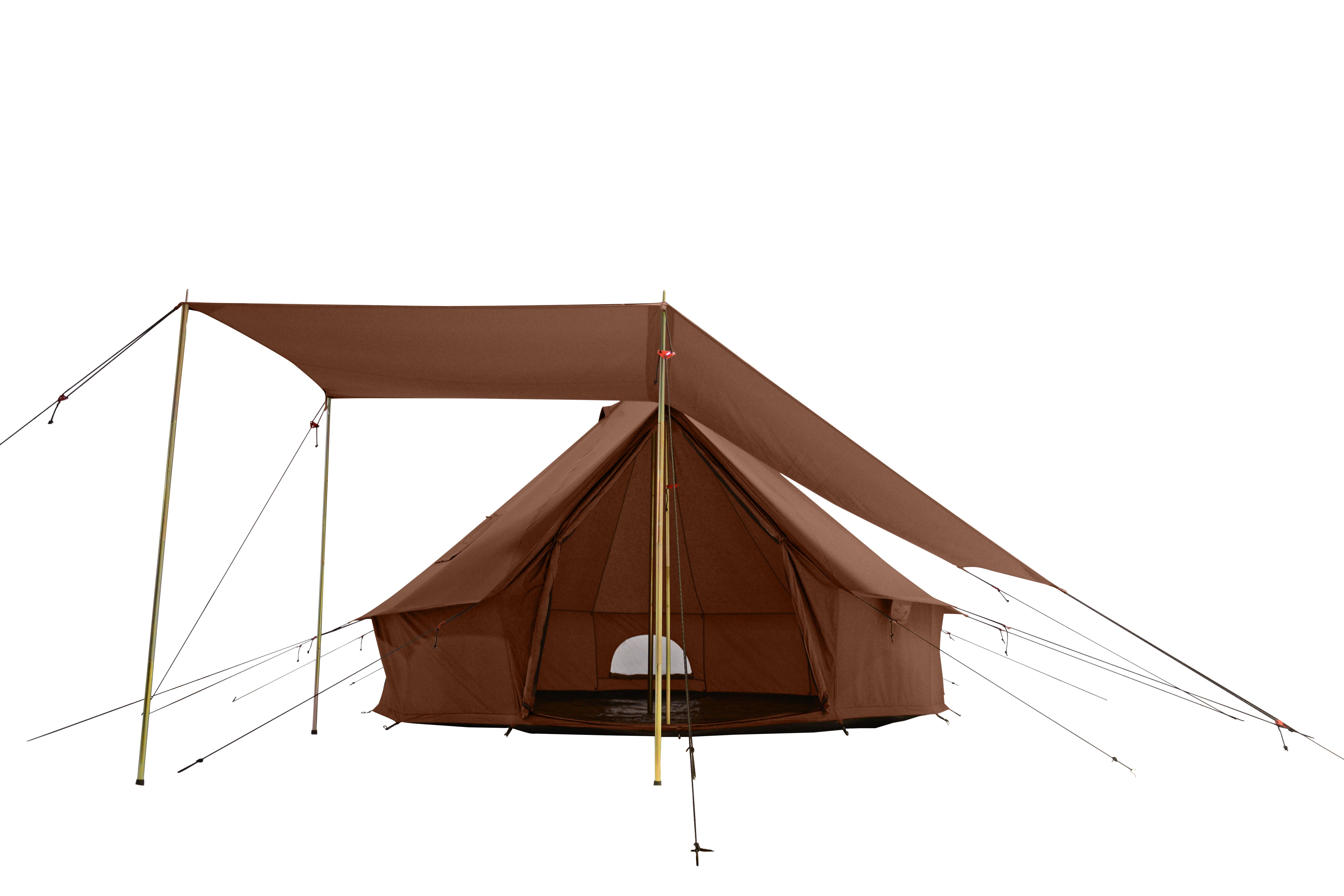 White Duck 13'/16'/20' Regatta Bell Tent Awning