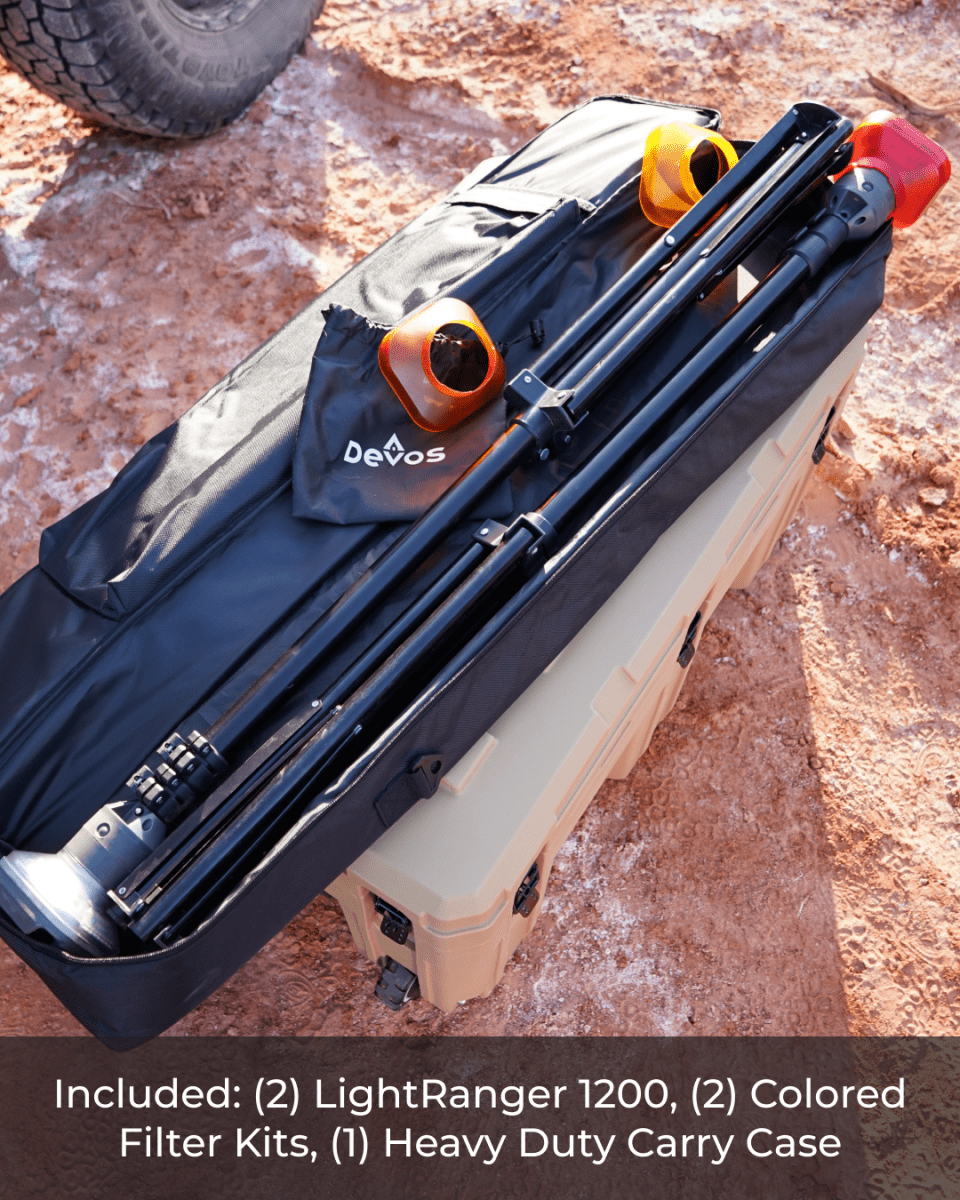 Devos LightRanger 1200 Ultimate Kit – 2 Lights – product view 2