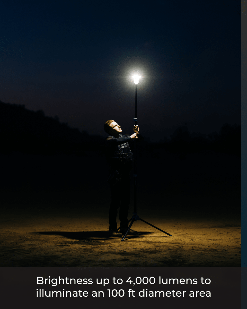 Devos LightRanger 4000 Rechargeable LED Area Light – product view 2