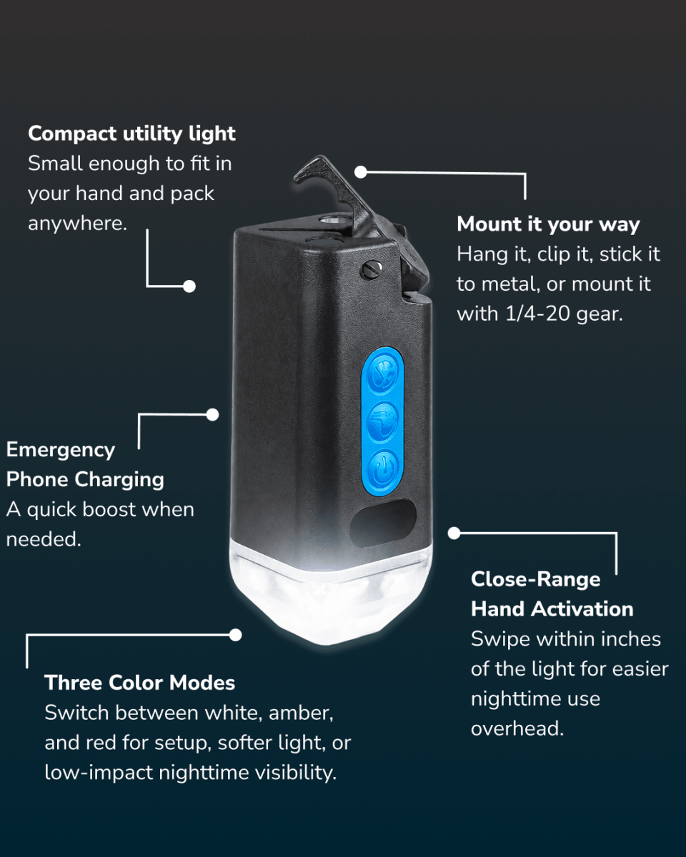 Devos LightRanger 500 Rechargeable Tent Light – product view 2