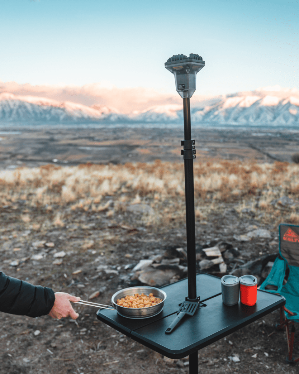 Devos Outpost Clamp-On Camping Table – 18 x 24 in – product view 1