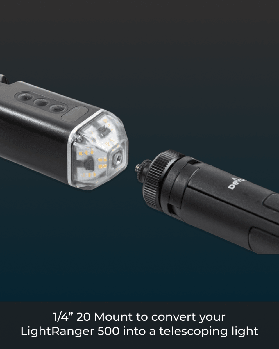 Devos Mini Tripod for LightRanger 500 – product view 2