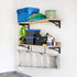1' x 4' DIY Wall Shelf Brackets | Heavy Duty Garage Wall Shelves - product view 1