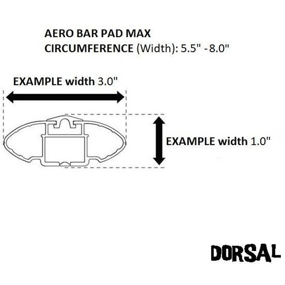 DORSAL Aero Roof Rack Pads with 15 ft Surf Straps - Pack of 4 for Car Surfboard Kayak SUP Long - view 4