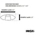 DORSAL Aero Roof Rack Pads with 15 ft Surf Straps - Pack of 4 for Car Surfboard Kayak SUP Long - view 4
