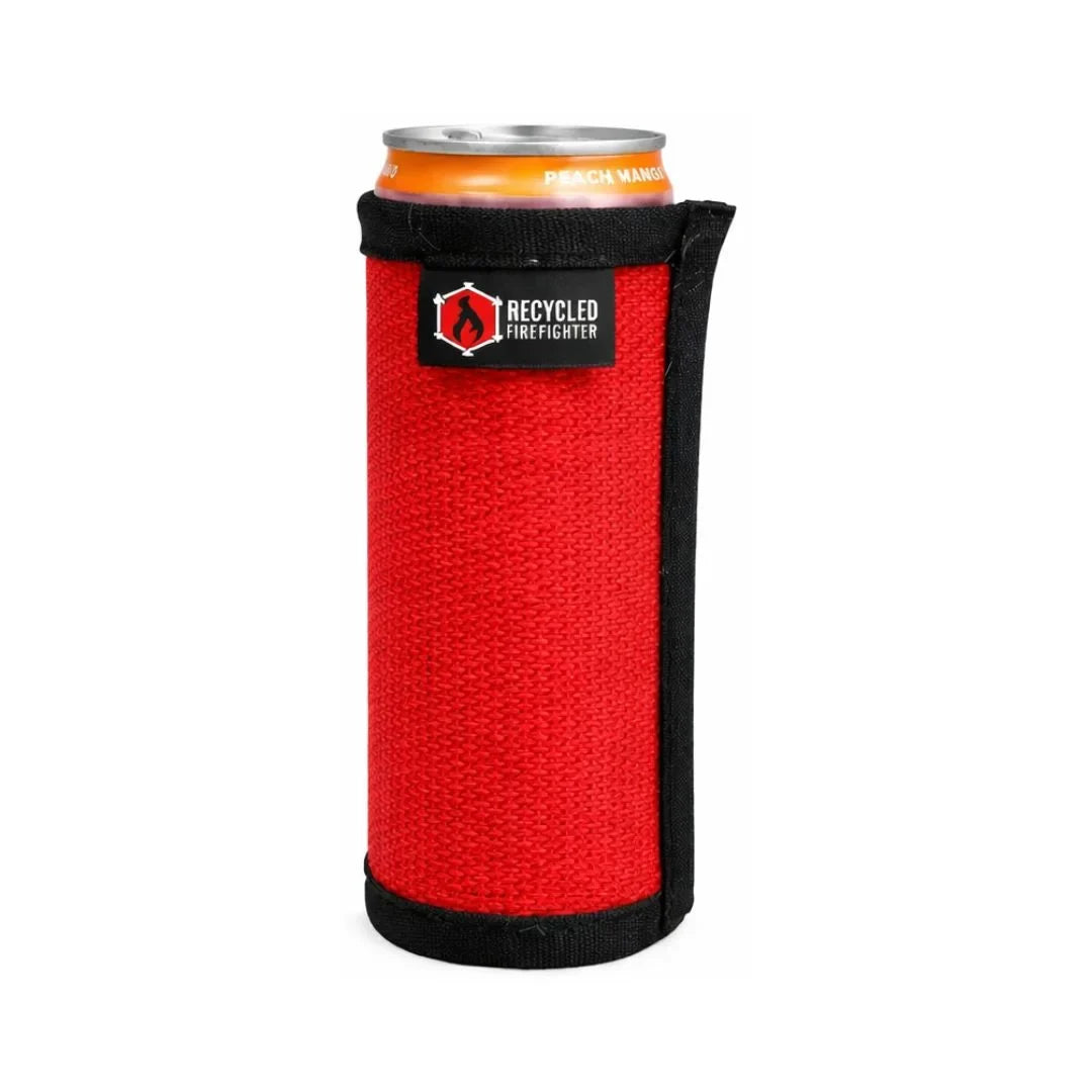 Recycled Firefighter Drink Sleeve - Firehose - Skinny — product view 1