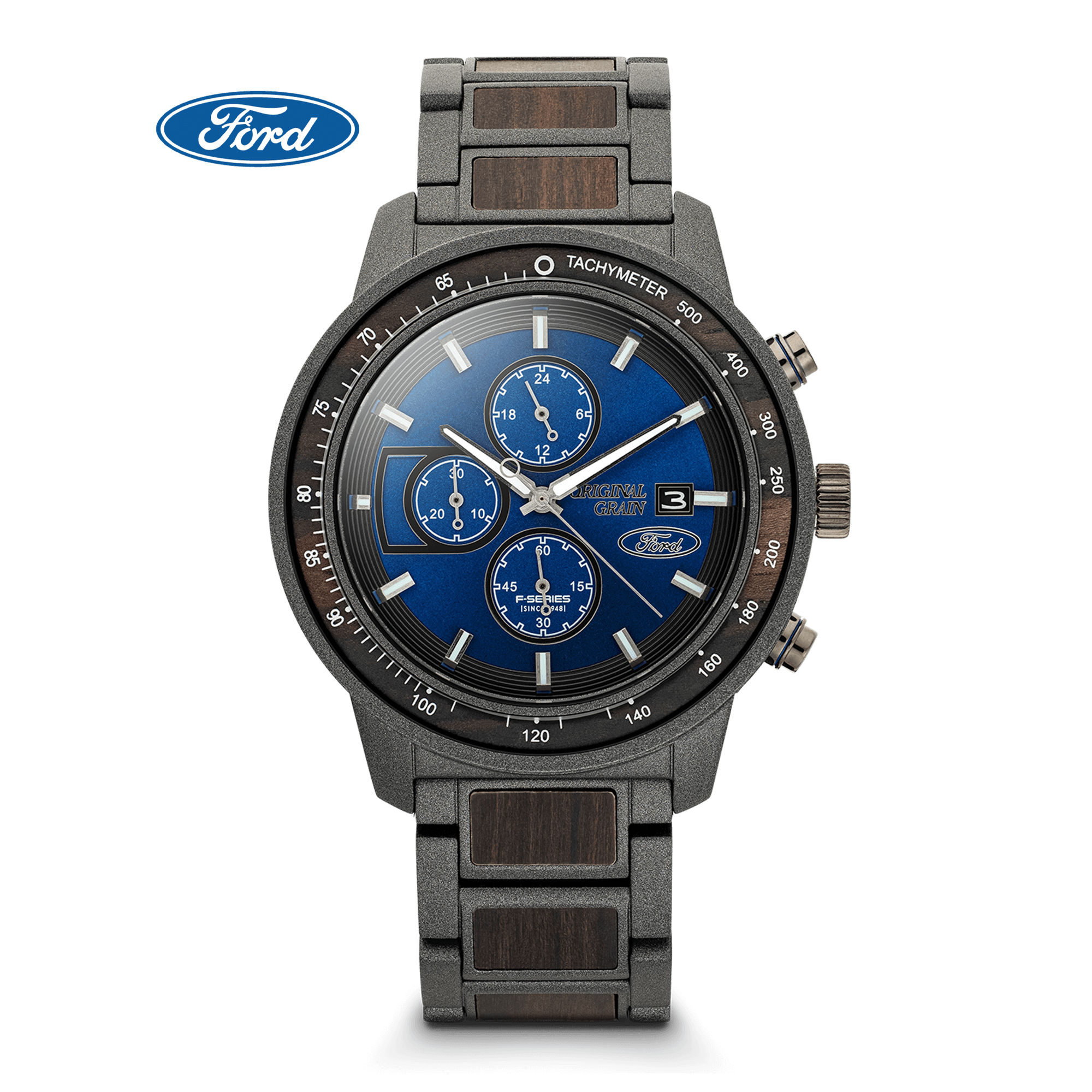 Original Grain Ford Barrel Chrono 45mm — product view 1