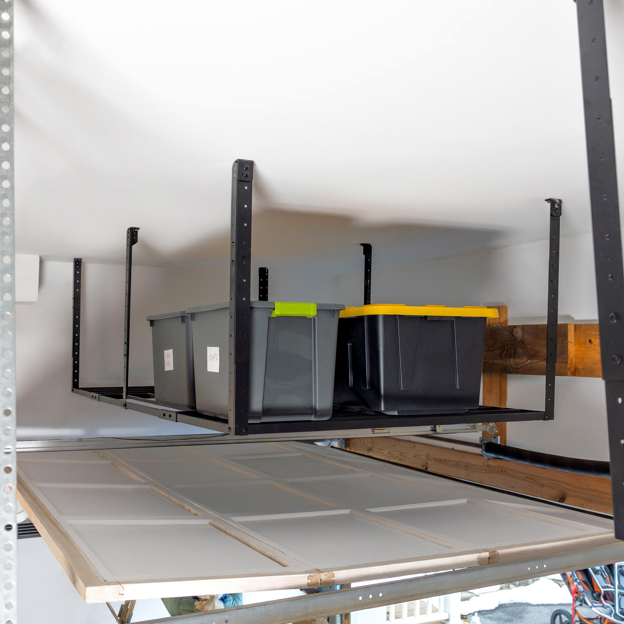 4' x 8' Faber Overhead Garage Storage with Hooks | Holds 700 lbs - product view 7