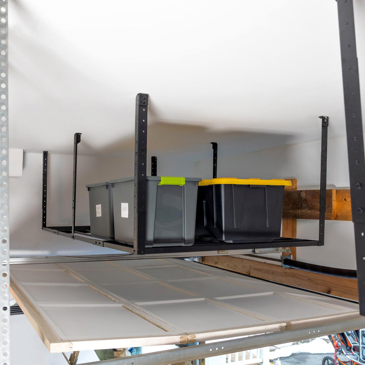 4' x 8' Faber Overhead Garage Storage with Hooks | Holds 700 lbs - product view 7