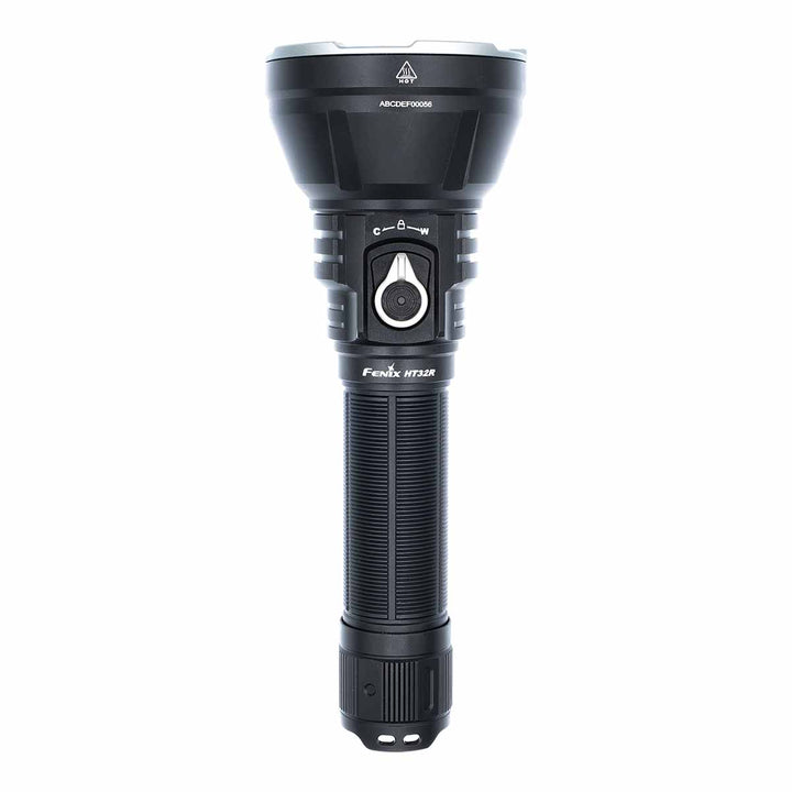 Fenix HT32R Multi-Color Flashlight in black, manufacturer product image