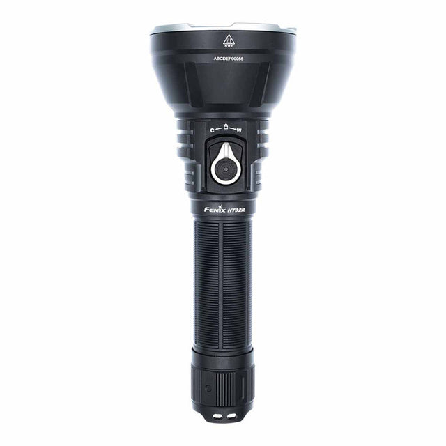 Fenix HT32R Multi-Color Flashlight in black, manufacturer product image