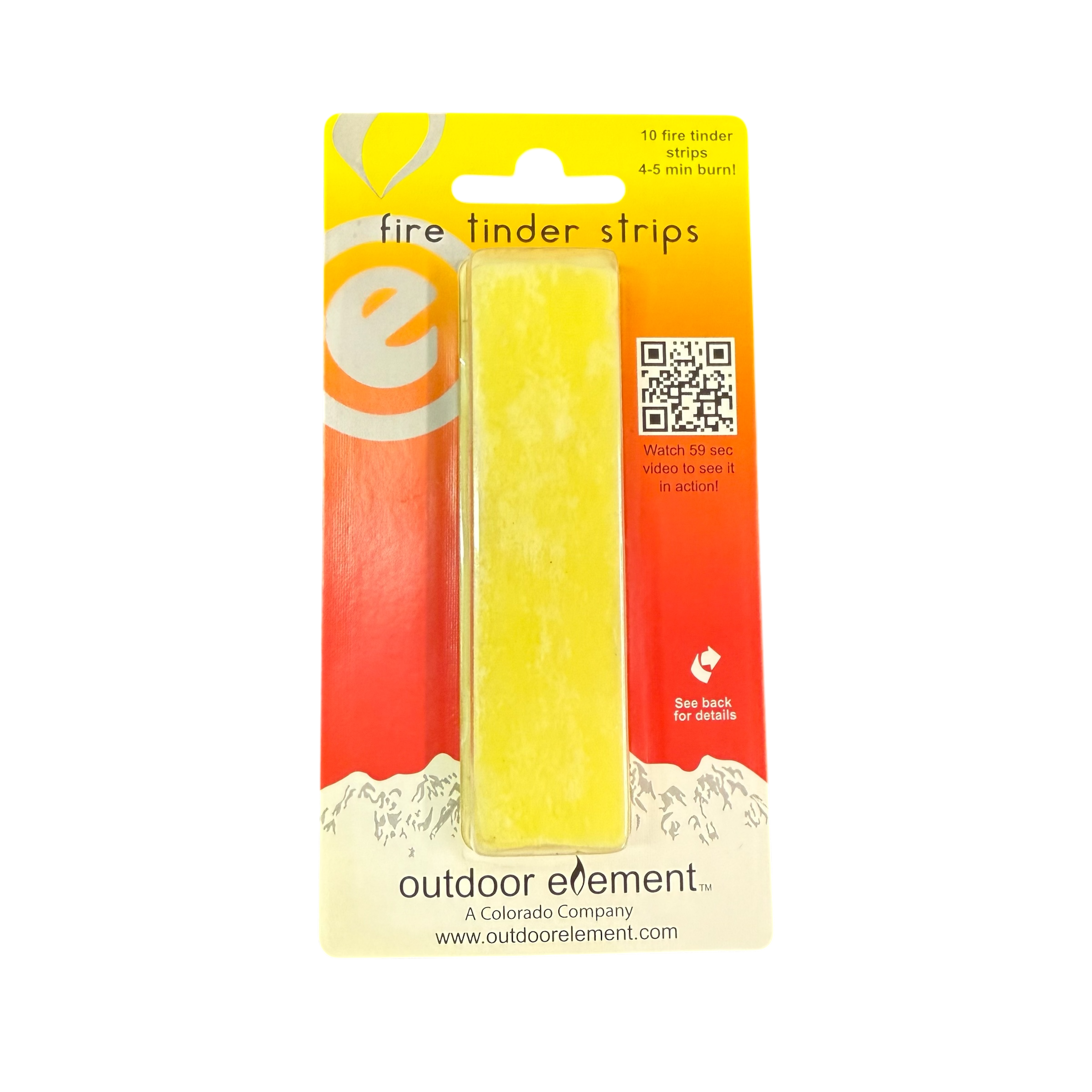 Outdoor Element Fire Tinder Sheets