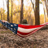 USA Flag Double Hammock with Straps | 250th Anniversary Edition
