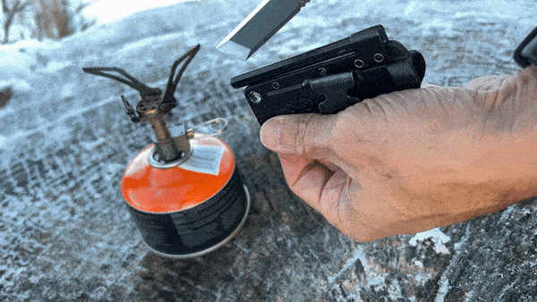 Outdoor Element Flicker Feather Survival EDC Chisel Blade