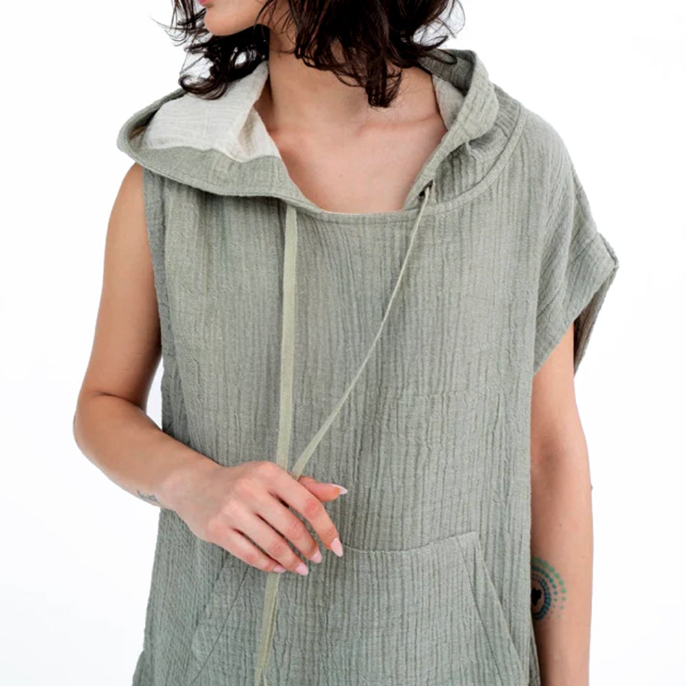 NIXY Adults Turkish Cotton Changing Poncho