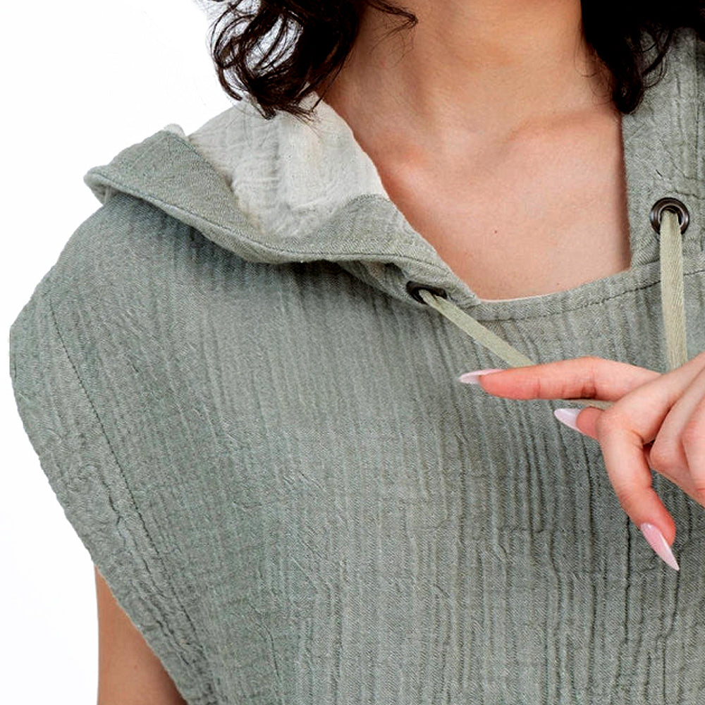 NIXY Adults Turkish Cotton Changing Poncho