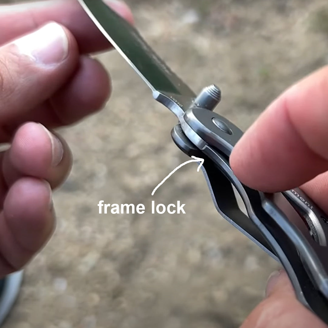 Outdoor Element Folding Feather EDC Pocketknife