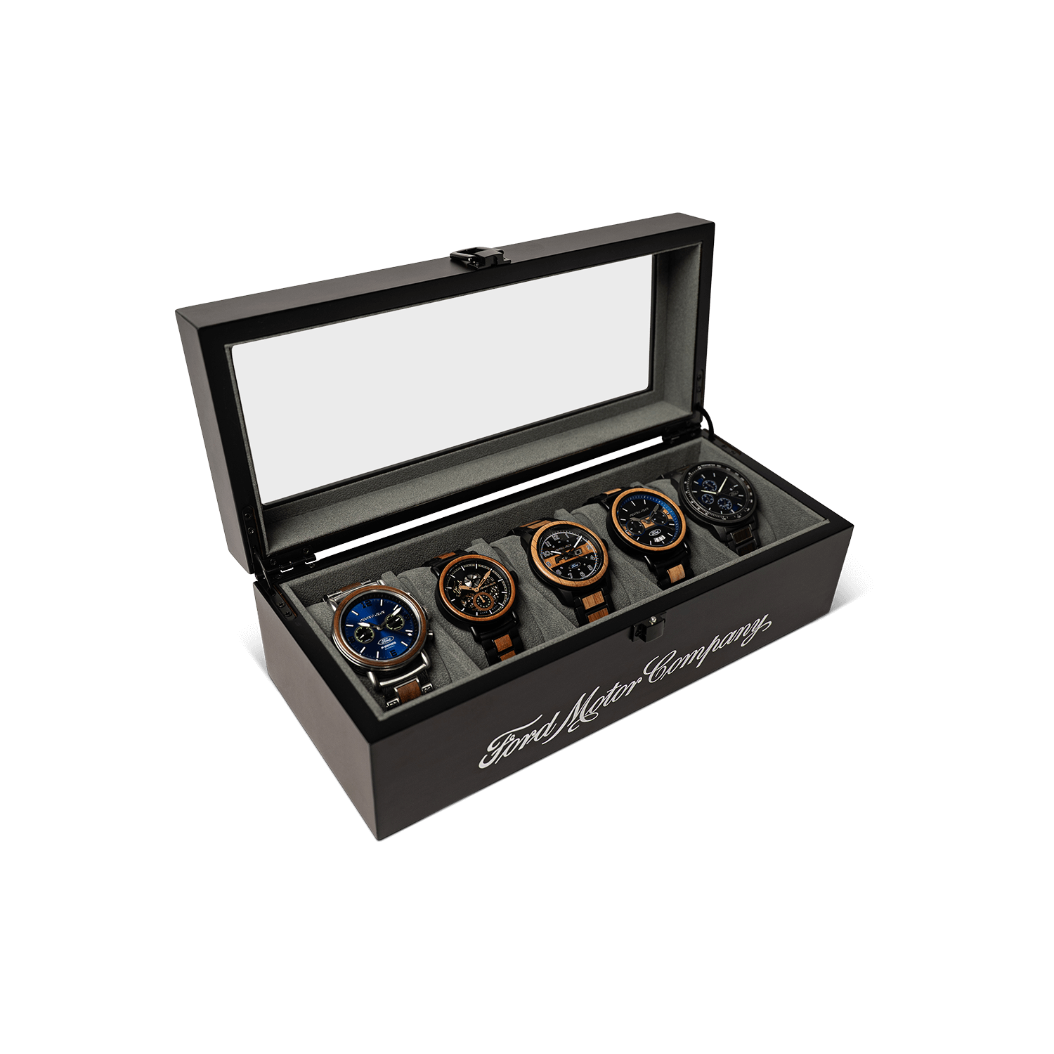 Original Grain Ford Ebony 5 Watch Holder — product view 1