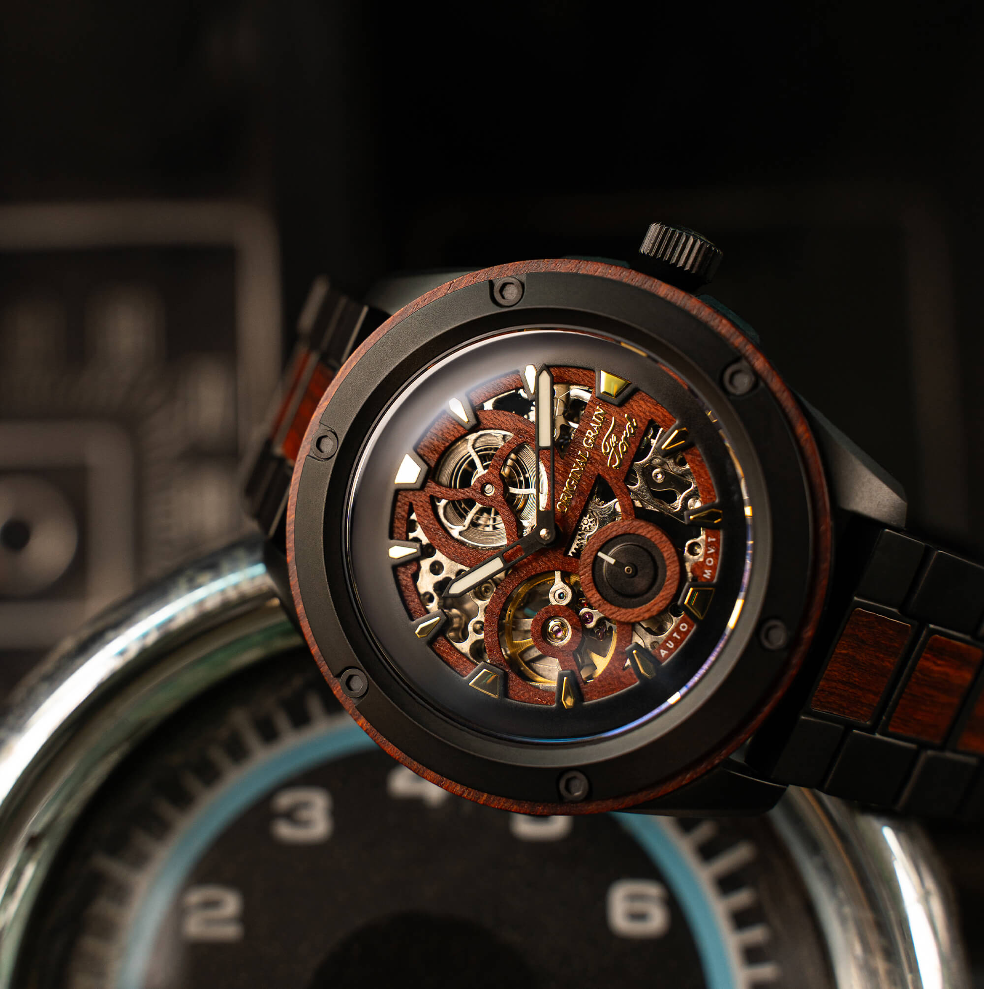 Original Grain Ford Heritage Rugged Automatic 44mm — product view 5