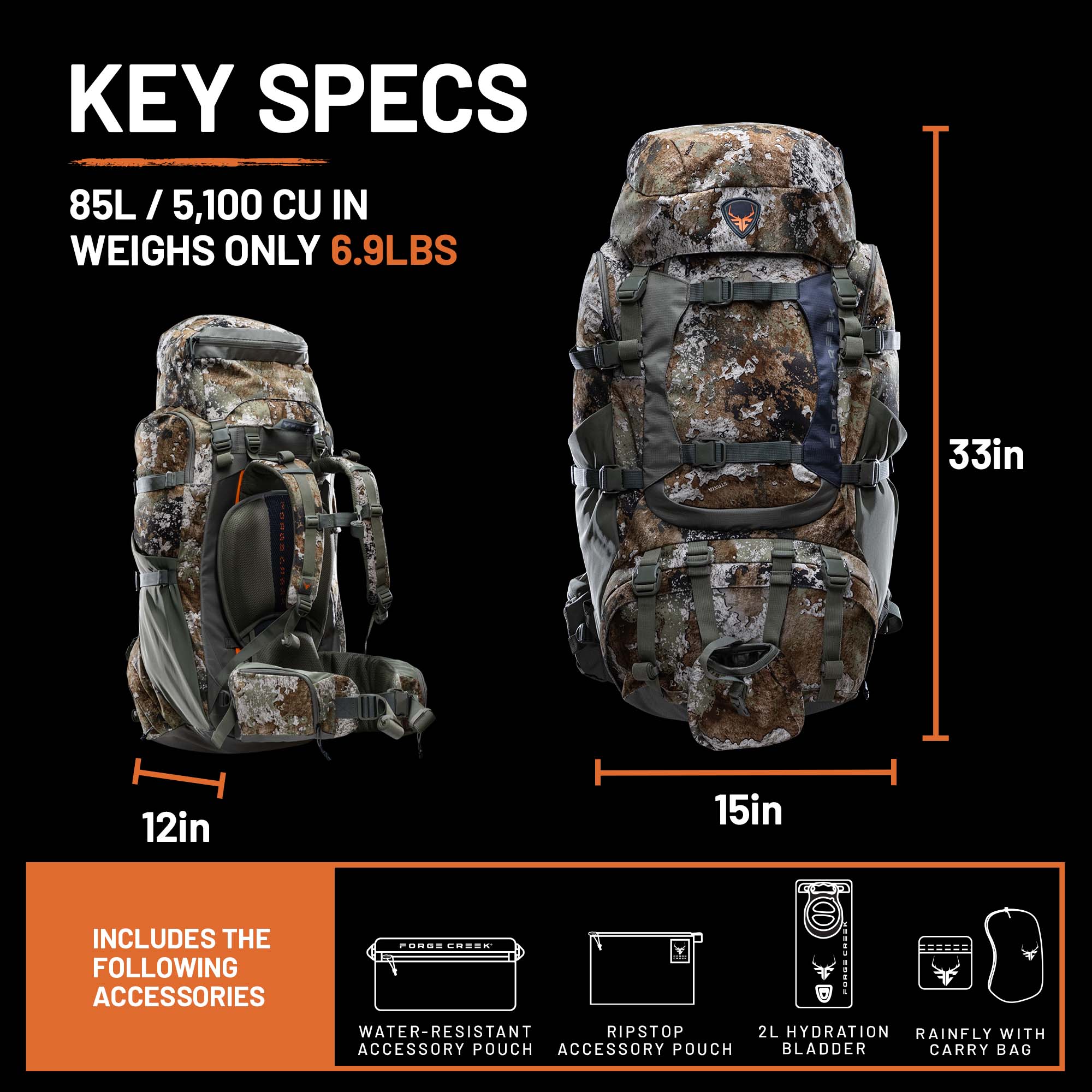 Forge Creek Expedition Pack – product image 12