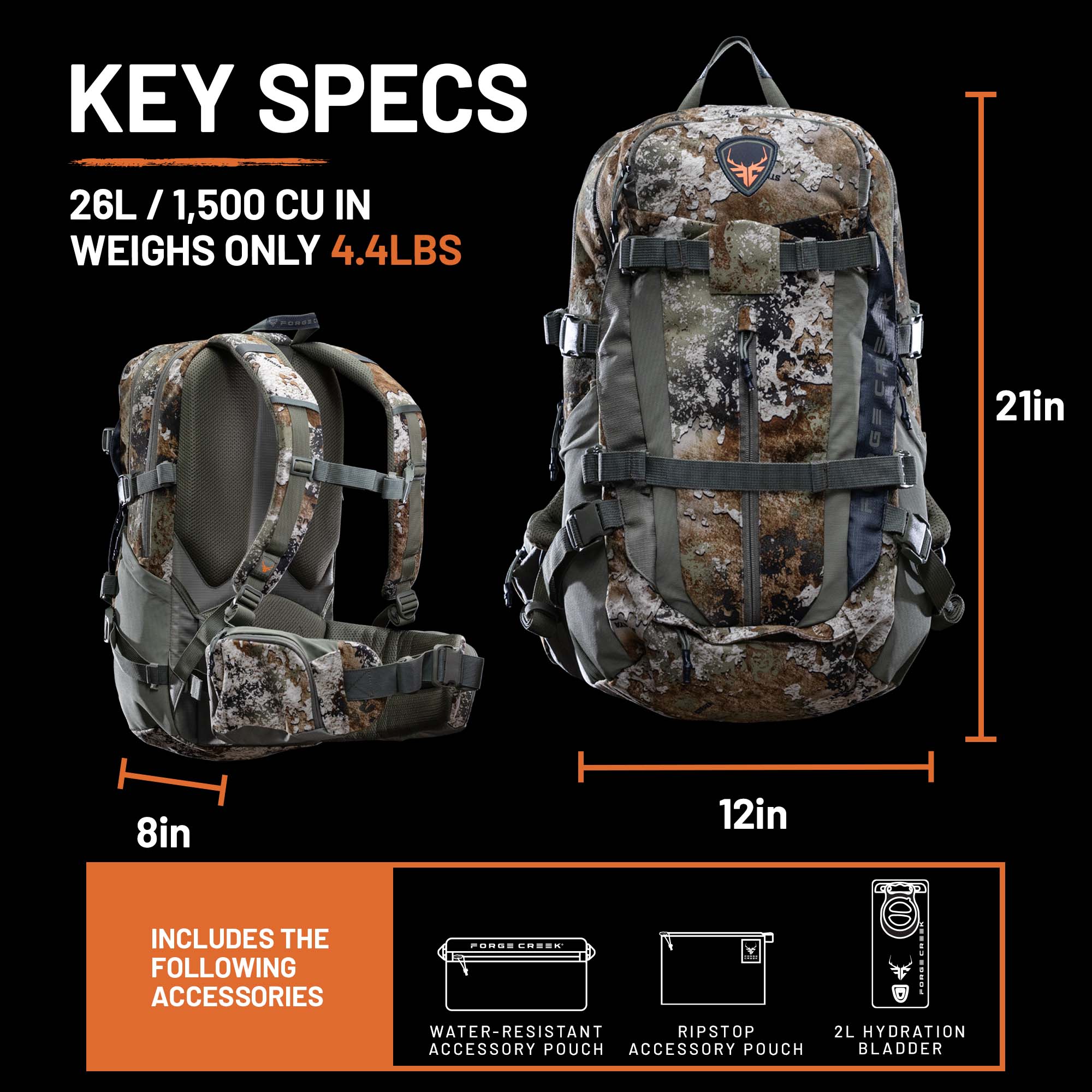 Forge Creek Icon Pro Day Pack – product image 12